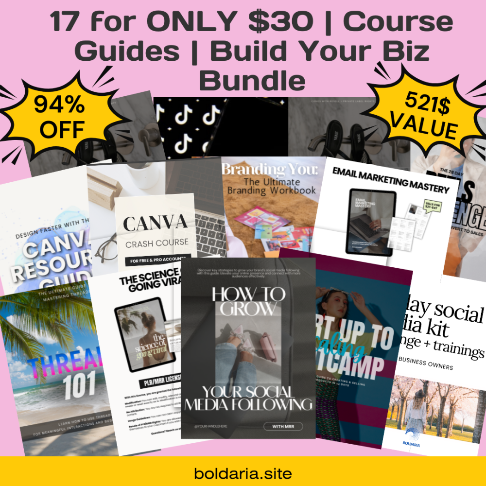 17-in-1 Digital Marketing Bundle: Build, Grow & Scale Like a Pro