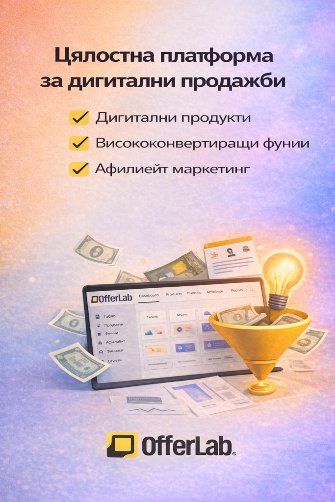 оферлаб е цялостна платформа за дигитални продажби