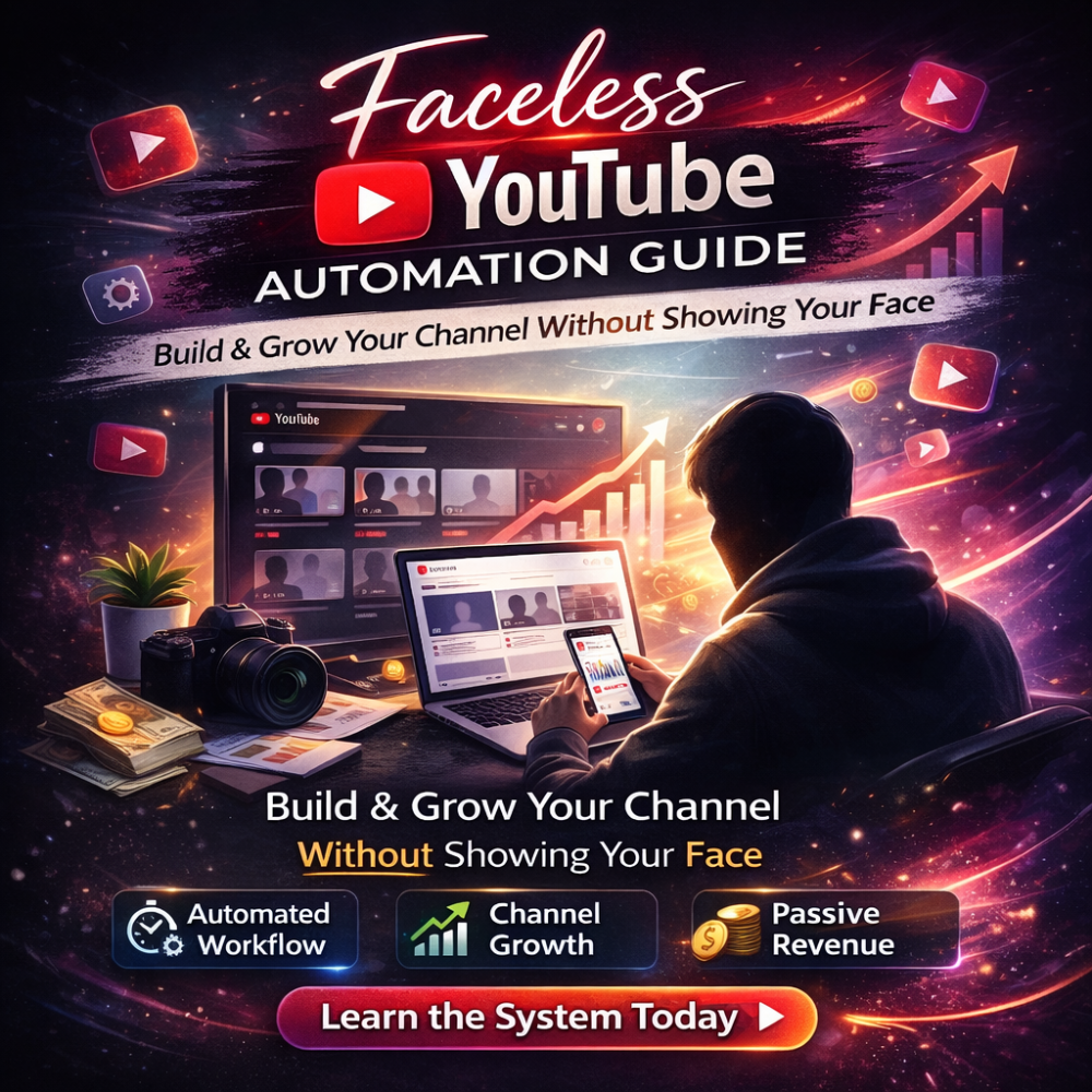 Faceless YouTube Automation- The Ultimate Full Guide